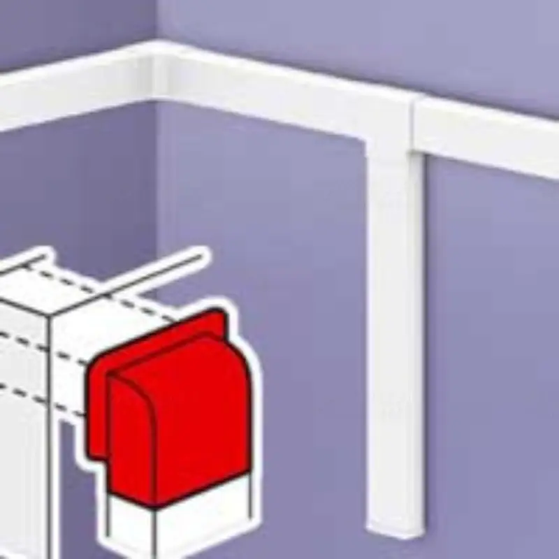 Legrand 611269 DLP Klíma Falátvezető 90° 70x40-hez Biztonságos fizetés