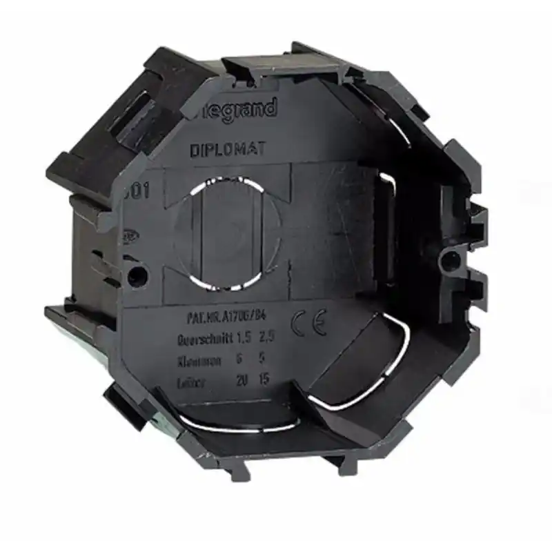 Kiárusítás Legrand 031301 Műanyag doboz 65mm, sorolható, nyolcszögletű