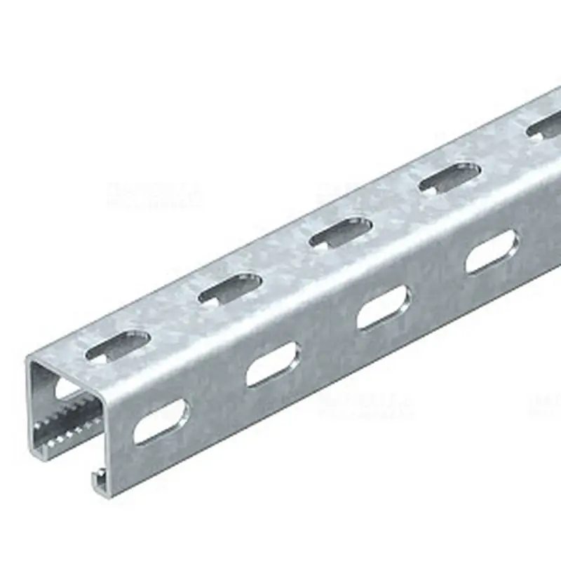 OBO MSL4141PP1000FT Profilsín oldal-perforálással, 22 mm 1000x41x41, 1123001 Akció