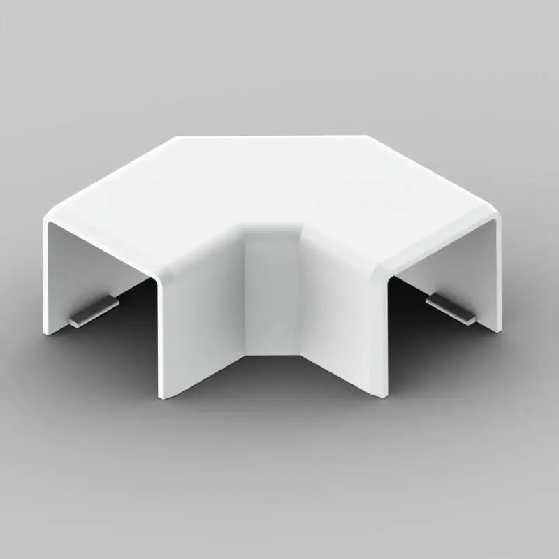 Sík idom LHD 20x20 vezetékcsatornához sötét tölgy, 8623 I2 Kopos Gyors szállítás