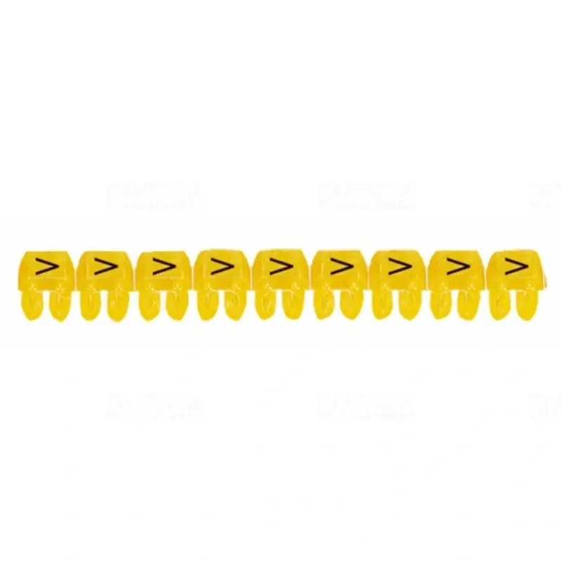 Legrand 038351 CAB3 1,5-2,5mm2 V Jelölő sárga Rendeld meg most