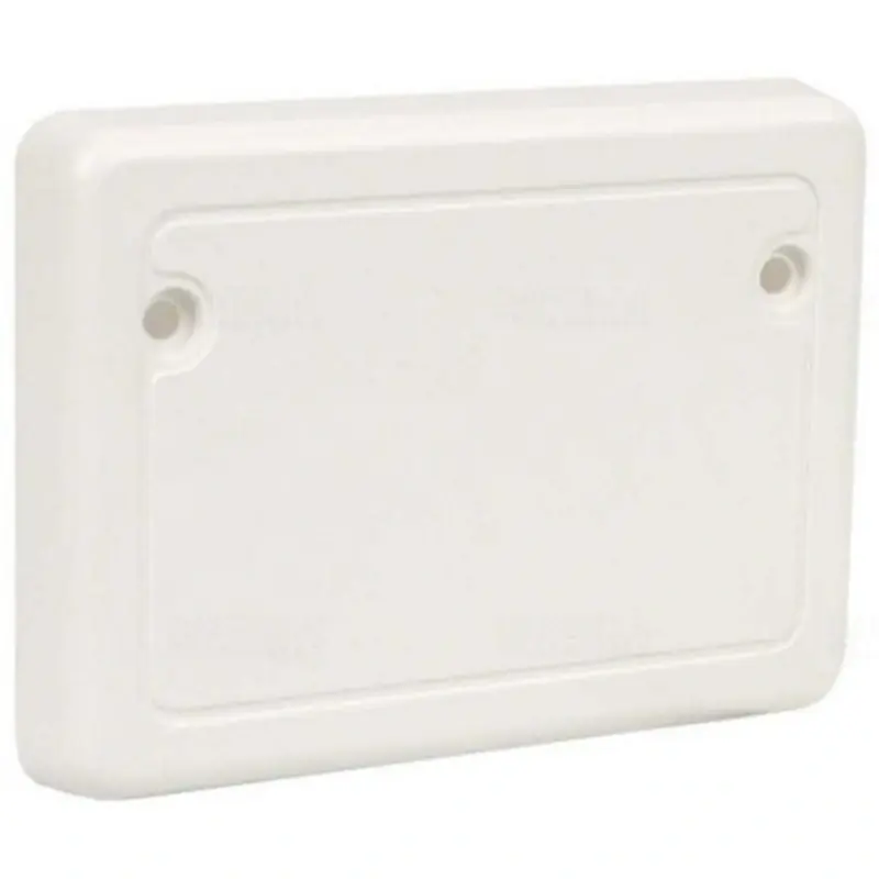 Akció Dobozfedél/tető80x56mm LK 80X28/2R-hez fehér, VLK 80/2R HB Kopos