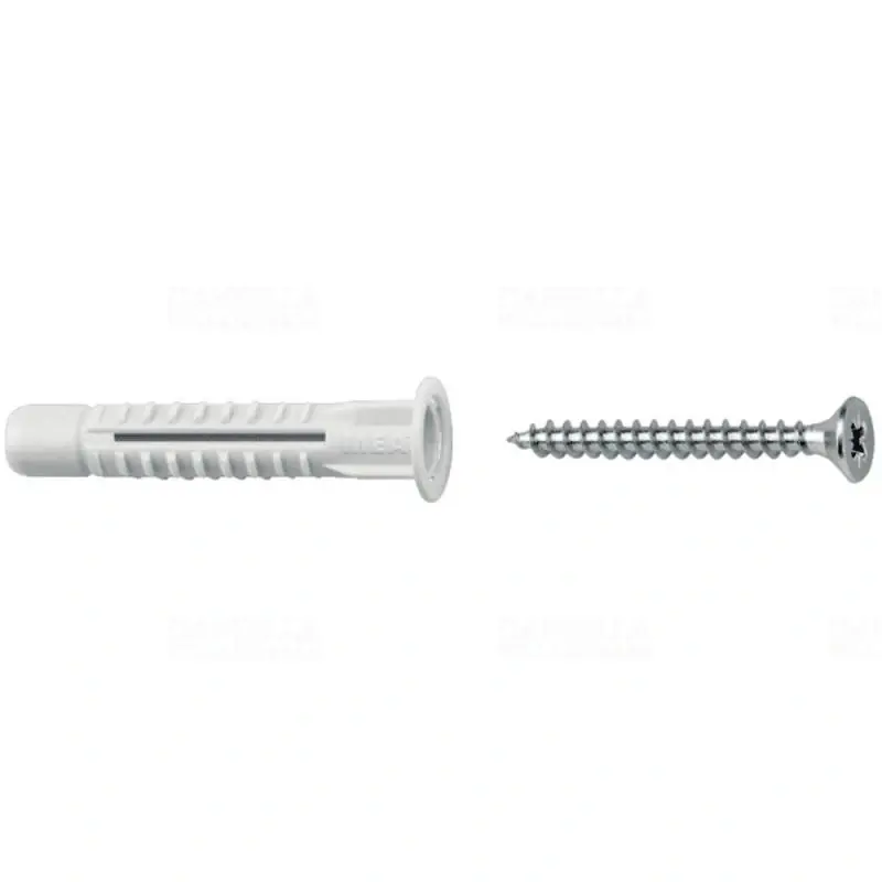 Pénzvisszafizetés Műanyag dübel galléros 10x60mm+ csavar 910MZKK Apolo/Celo