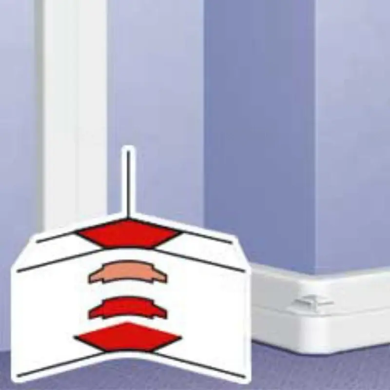 Kiváló minőség Legrand 010658 DLP belső könyök 65mm mély csatornához, 3 részes