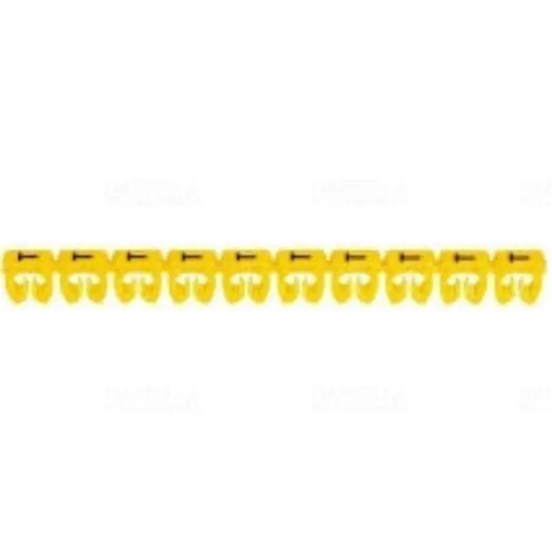 Legrand 038319 CAB3 0,5-1,5mm2 T Jelölő sárga Korlátozott ajánlat