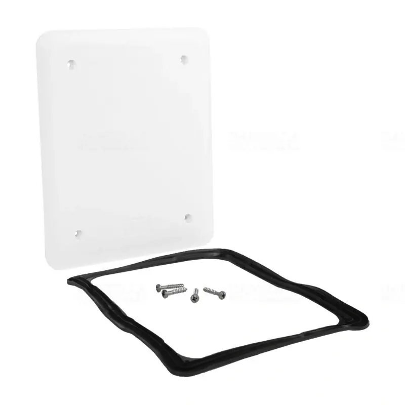 Dobozfedél/tető 170x210mm KUZ-V és KUZ-VI és KO 180 LD-hez fehér szögletes, V 180 HB Kopos Gyors szállítás