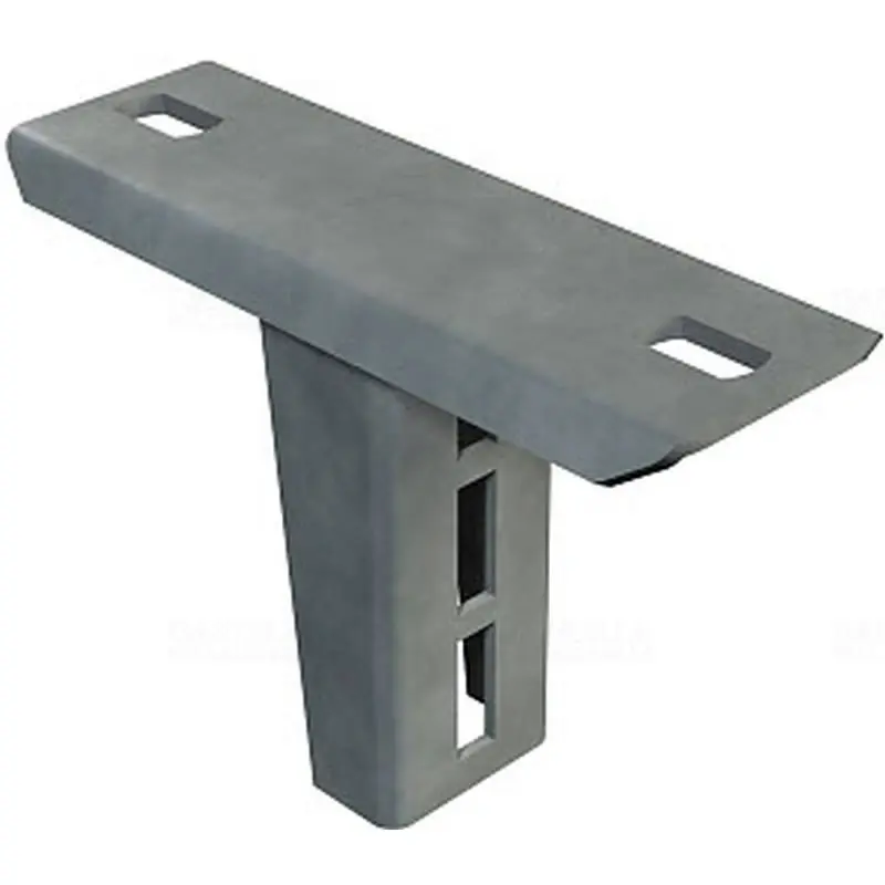 OBO 1268 KP FT fejlemez 1268 típusú profilsínhez 150x56x105 merítetten tűzihorganyzott, DIN EN ISO 1461 6350054 Pénzvisszafizetés