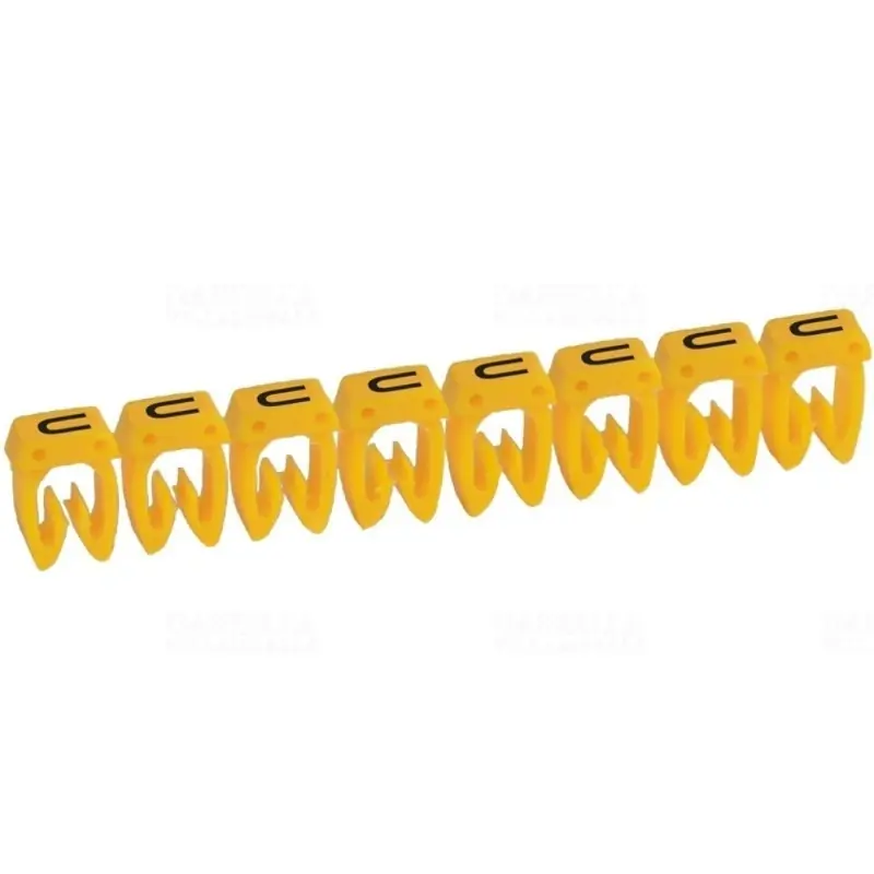 Pénzvisszafizetés Legrand 038320 CAB3 0,5-1,5mm2 U Jelölő sárga