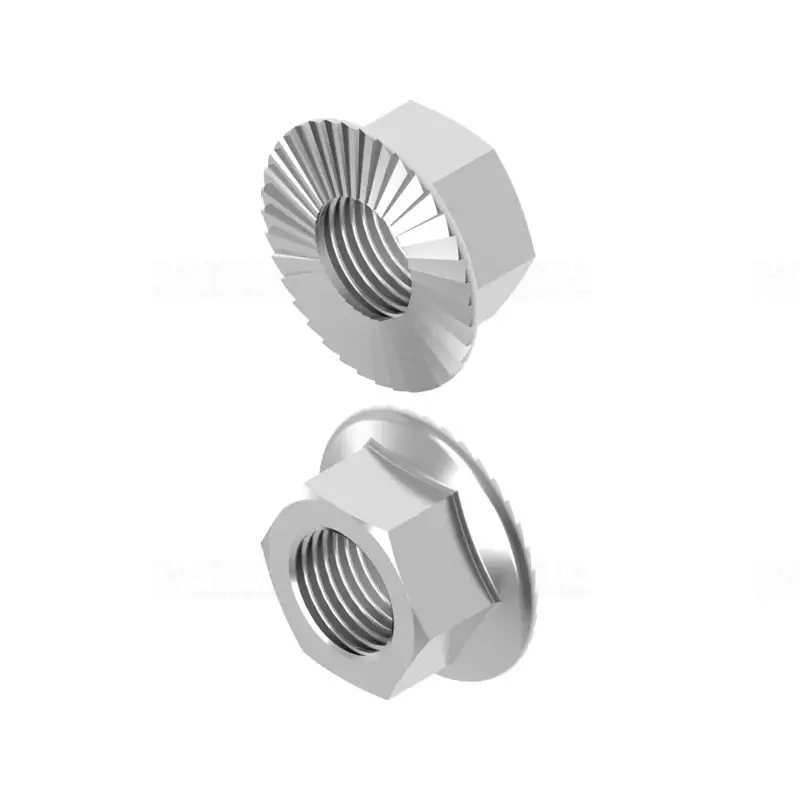 Népszerű BAKS NKZM8 Hatlafejű csavaranya rásajtolt alátéttel M8 horganyzott 650245