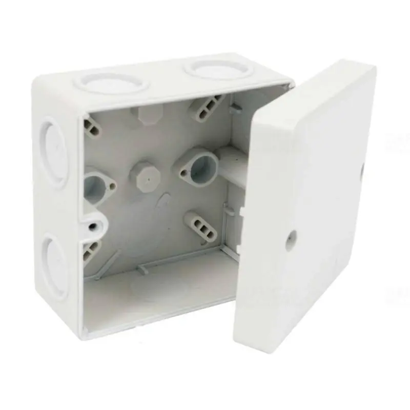 Kötődoboz81x81x54 világosszürke IP66 halogénmentes, UV-álló, KSK 80 KA Kopos Ajánlat