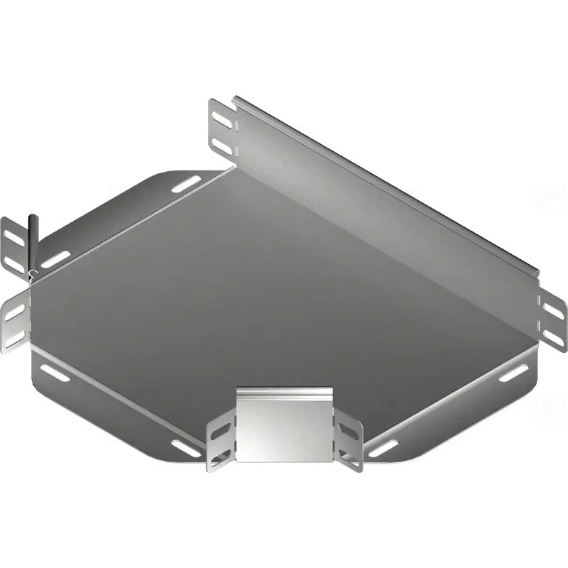 BAKS TKBP400H60 Kábeltálca T-idom 60x400mm, anyagvastagság 1,5mm perforáció nélkül 161402 Gyors szállítás