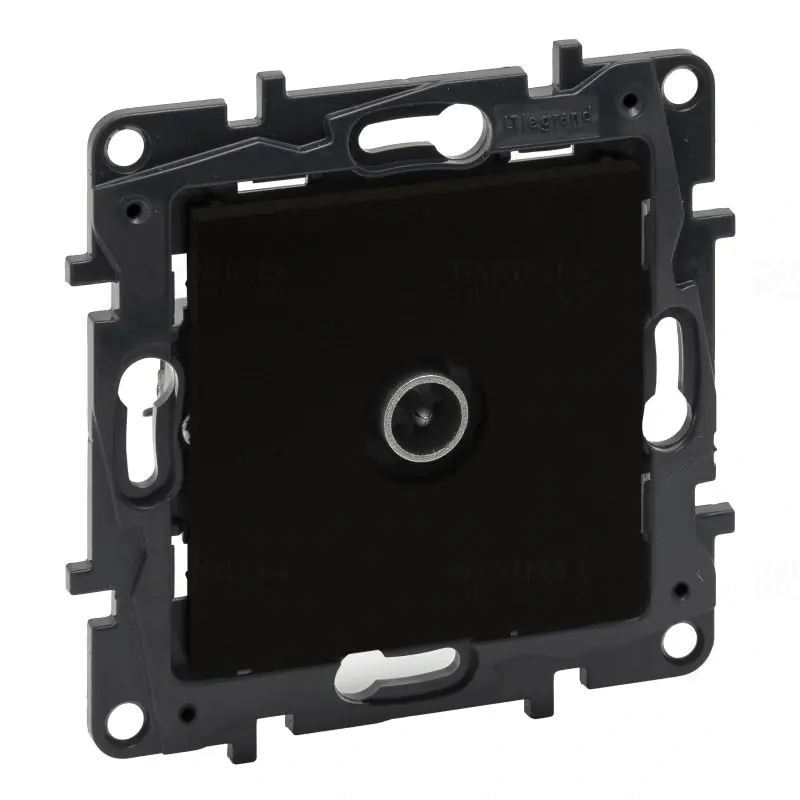 Niloé Step fekete TV átmenő aljzat (14 dB) 863572 Legrand Népszerű