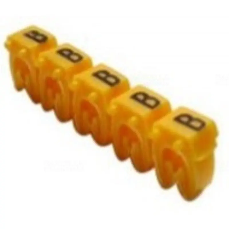 Biztonságos fizetés Legrand 038301 CAB3 0,5-1,5mm2 B Jelölő sárga