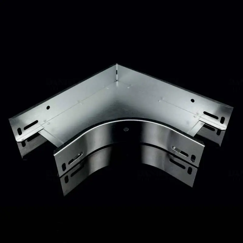 Kábeltálca sarokelem 90 fok 125x50mm tűzálló Sendzimir, NO 90X50X125 S Kopos Újdonság