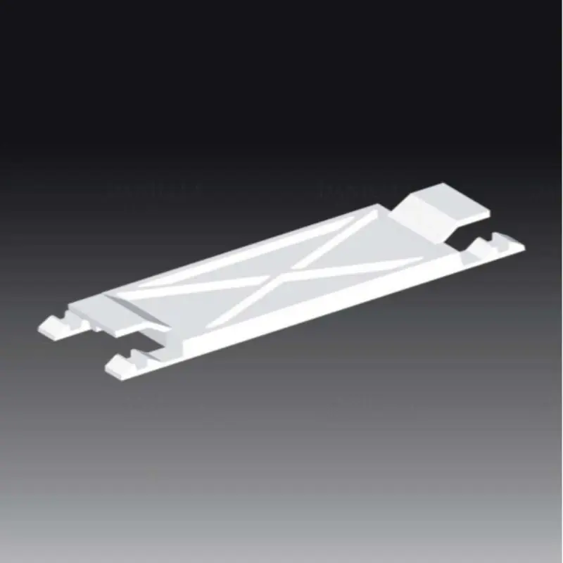 Vezeték rögzítő EKD 100x40 HB vezetékcsatornához fehér/szürke, REKO 100X40 HB Kopos Akció