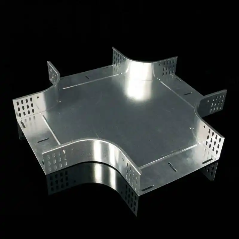 Autentikus Kábeltálca kereszt-idom60x150mm tűzálló Sendzimir, KR 60X150 S Kopos