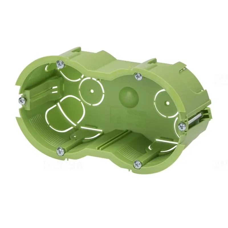 Akció Gipszkarton doboz 2-es, 45mm mély, zöld (2+2mod.) GW24282PM Gewiss