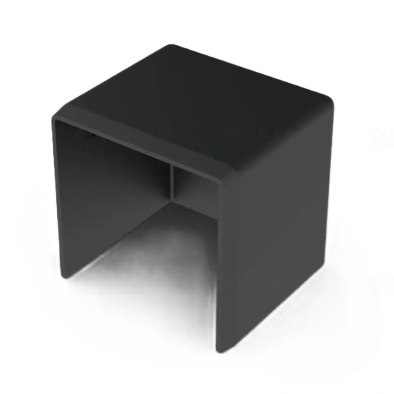 Autentikus Végzáró LHD 40x40 vezetékcsatornához fekete, 8641 FB Kopos