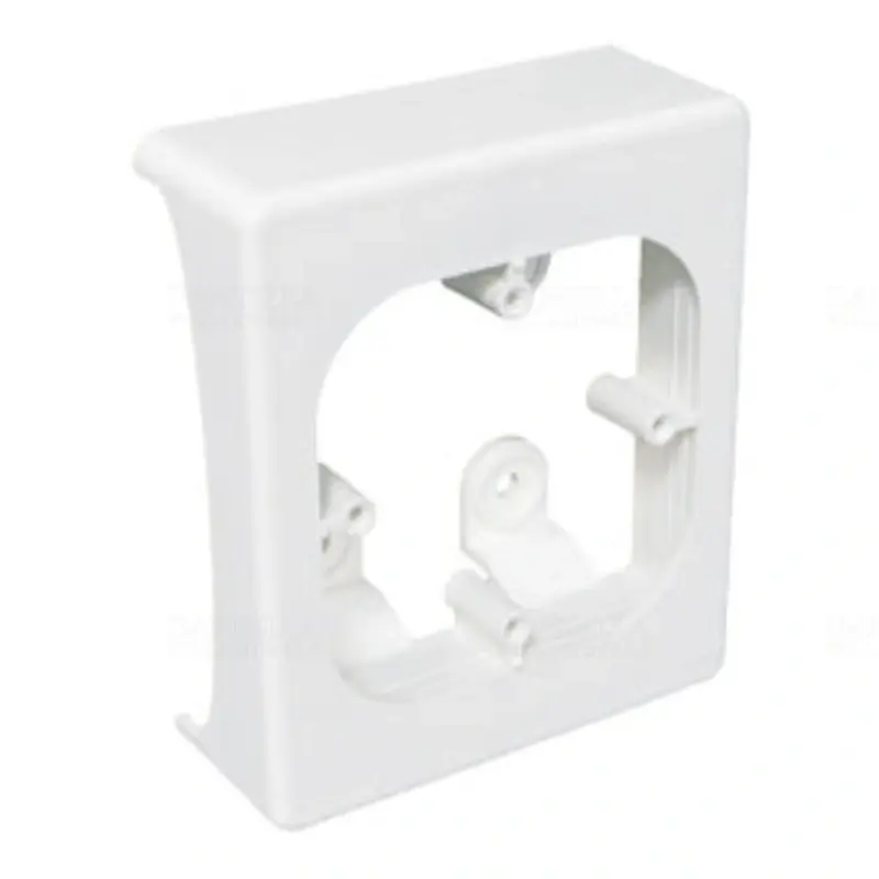 Utolsó esély Készülékhordozó LE 80,96x96x38 vezetékcsatornához fehér, PNE 80X20 HB Kopos