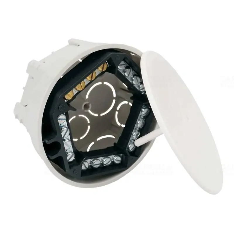 Elosztódoboz 103x50mm fedéllel és SP-96 sork.-al szürke (rögzítő furatok 60mm), KR 97/5 KA Kopos Legjobb ár