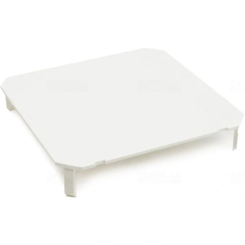 Műanyag doboz fedél 80x80mm, süllyesztett, tapétázható, AKU 80 dobozhoz AK/TD 80 fehér 020856 Univolt Korlátozott ajánlat