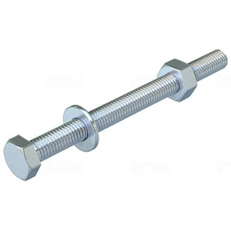 Utolsó esély OBO SKS 10X120 F Hatlapfejű csavar anyával és alátéttel M10x120 3160793