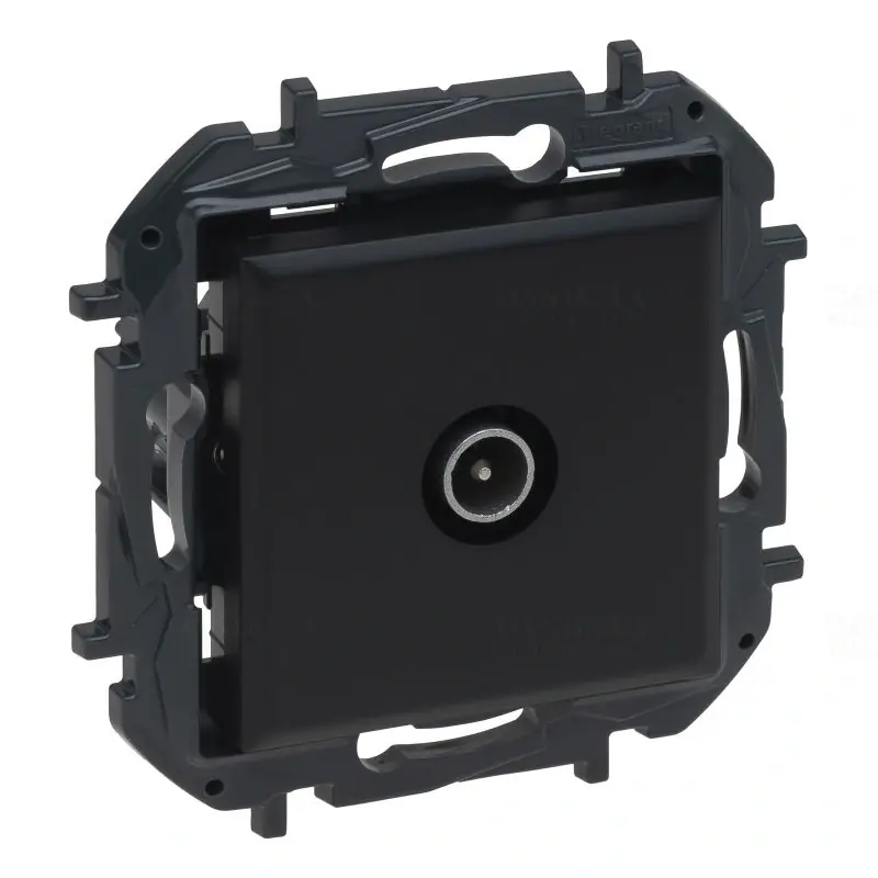 Niloé Step fekete TV végzáró aljzat (10 dB) 863573B Legrand Legjobb ár