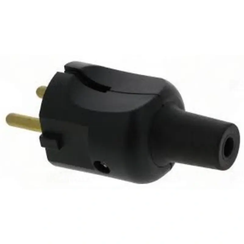 Pénzvisszafizetés Legrand 050451 2P csatlakozódugó 16A, fekete gumi