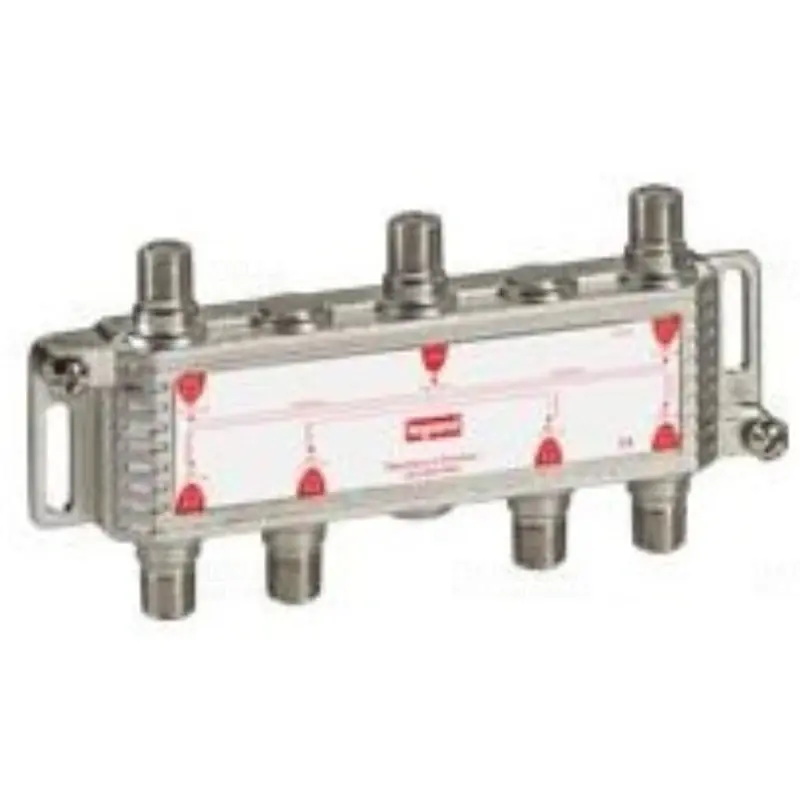 Biztonságos fizetés Legrand 073983 otthoni hálózatok TV/SAT osztó 6 kimenet 11dB