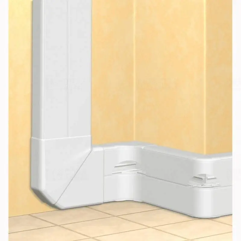 Legrand 010470 DLP 50x195mm univerzális kábelcsatorna 2x85mm hajlékony fedéllel, válaszfal nélkül Program Mosaic szerelvényekkel szerelhető, 2m, fehér Legjobb ár