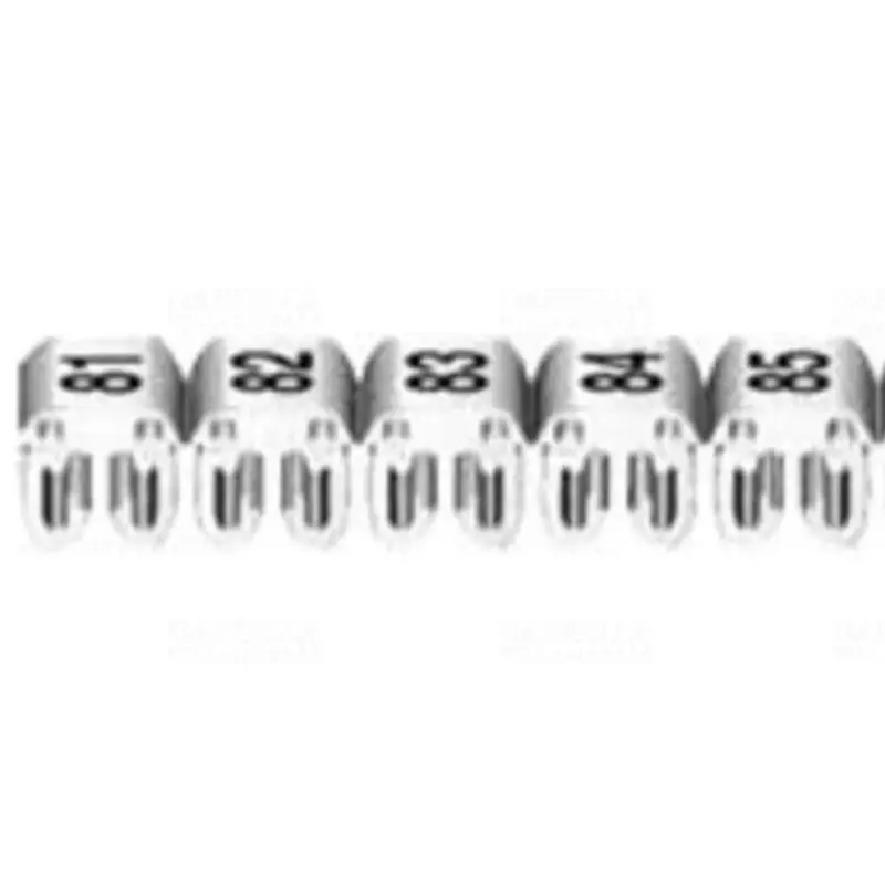 Legrand 038165 Jelölőszámok üres 1,5-2,5mm2 (20db üres) Népszerű