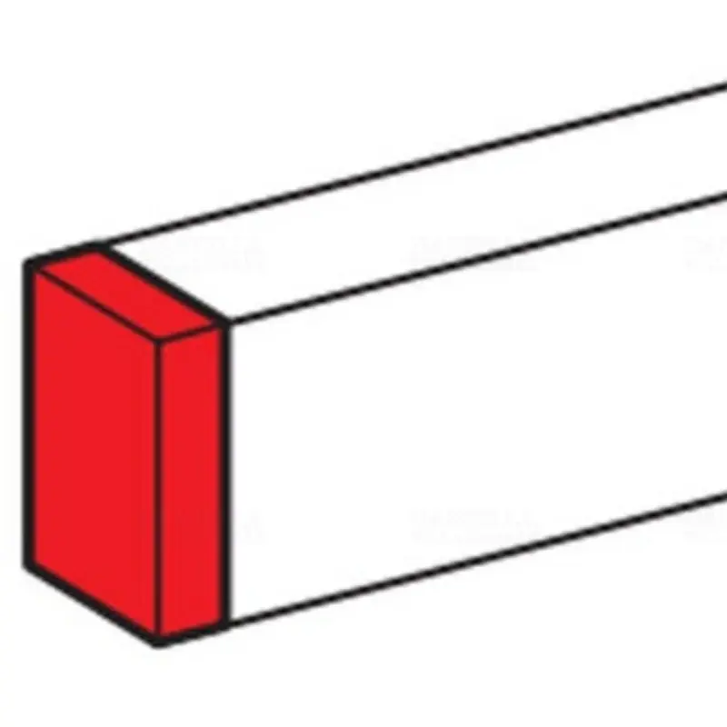 Legrand 075705 DLP Végzáró 80x50mm antimikrobiális csatornához Újdonság