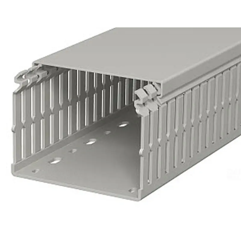 Vedd meg most OBO LKV N 75100 Vezetékrendező csatorna 75x100x2000, kőszürke 6178428