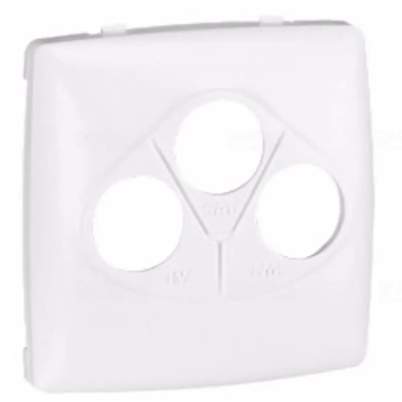 Legrand 086142 Oteo TV-RD-SAT végzáró falon kívüli, keret nélkül, fehér Kiváló minőség