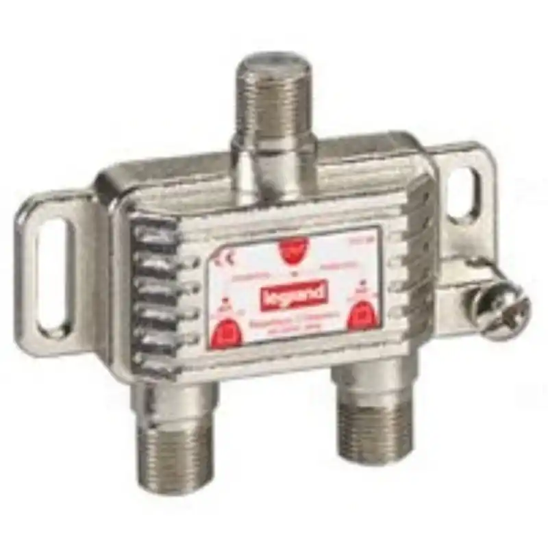 Legrand 073980 otthoni hálózatok TV/SAT osztó 2 kimenet 4,5dB Gyors szállítás