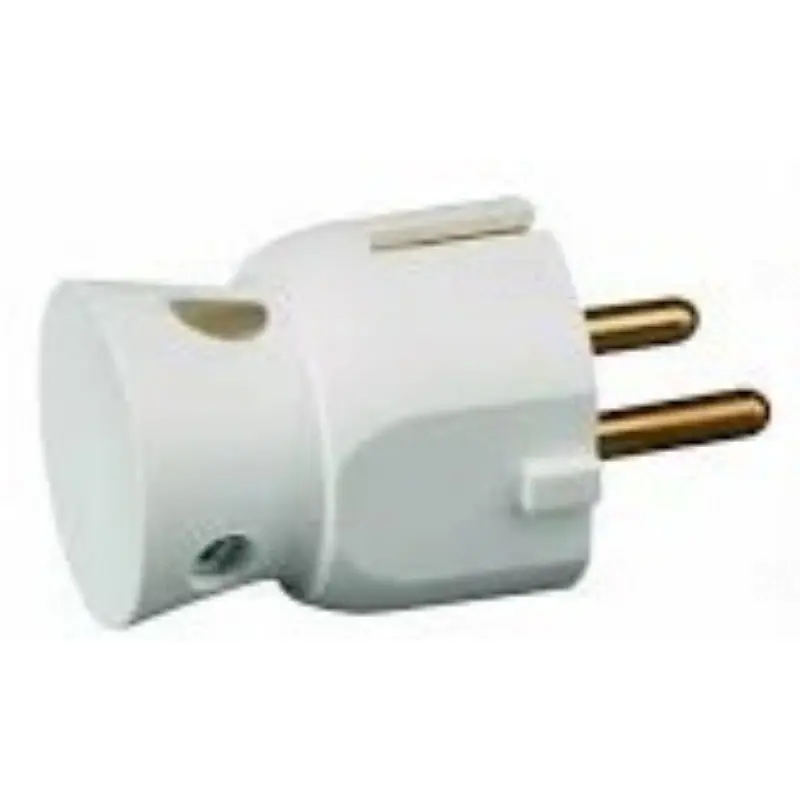 Legrand 050183 2P csatlakozódugó 16A, fehér műanyag, besüllyesztett földeletlen Kiárusítás