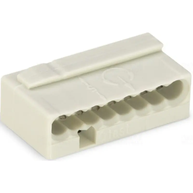 WAGO243-308 vezetékösszekötő 8-as világos szürke Alacsony ár