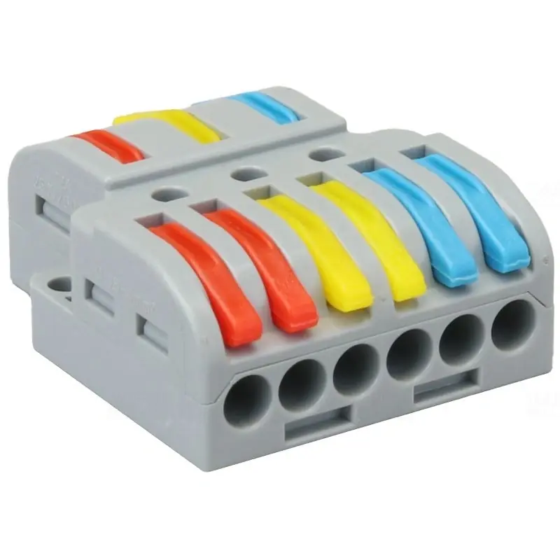 Csavar nélküli vezetékösszekötő, nyitható 0,5-4mm2, 32A, 3p, OVO3P36 Tracon Prémium