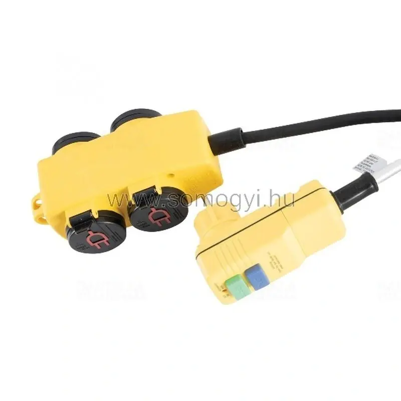 STANLEY 4-es elosztó kapcsolóval, RCD dugóval SXECCR25AJE Somogyi Korlátozott ajánlat