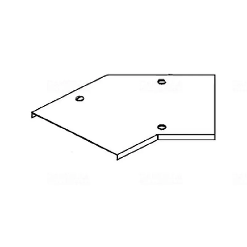 NIEDAX RBA Fedél ívhez retesszel, 45fok, szél: 104 mm RBADV100 NIEDAX RBADV100 NIEDAX Gyors szállítás