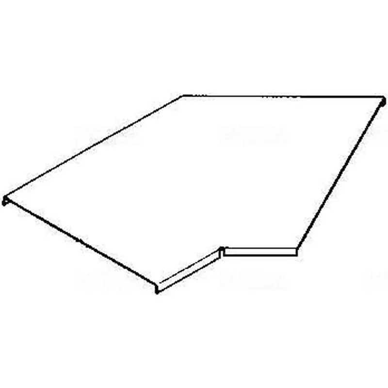 Korlátozott ajánlat NIEDAX RBA Fedél ívhez, 45fok, szél: 104 mm RBAD100F NIEDAX RBAD100F NIEDAX