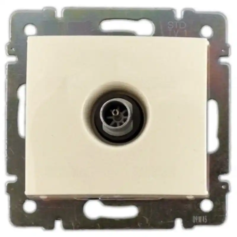 Legrand 774331 Valena TV aljzat, átmenő, 14 dB, elefántcsont Expressz szállítás