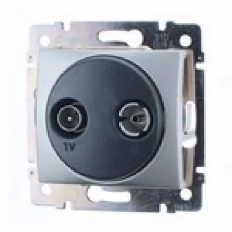 Vedd meg most Legrand 770134 Valena TV/RD aljzat átmenő, 14 dB, alumínium