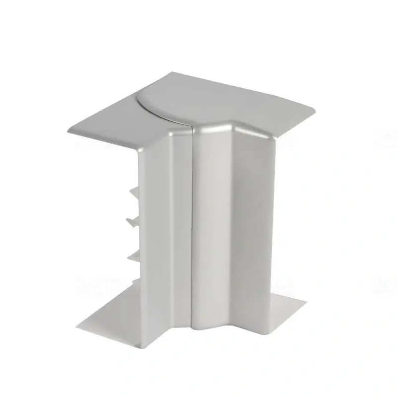 Legrand 603824 DLP belső könyök elem bepattintható kábelcsatornához, állítható belső szög: 80-120°, 130x50mm, alumínium Biztonságos fizetés