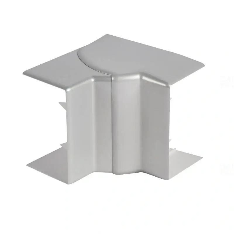 Legrand 603822 DLP belső könyök bepattintható kábelcsatornához, 80-120°, 85x50mm, alumínium Autentikus