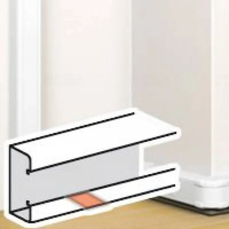 Legrand 075667 DLP csatorna összekötő elem bepattintható kábelcsatornához, 105x50mm, fehér Utolsó esély