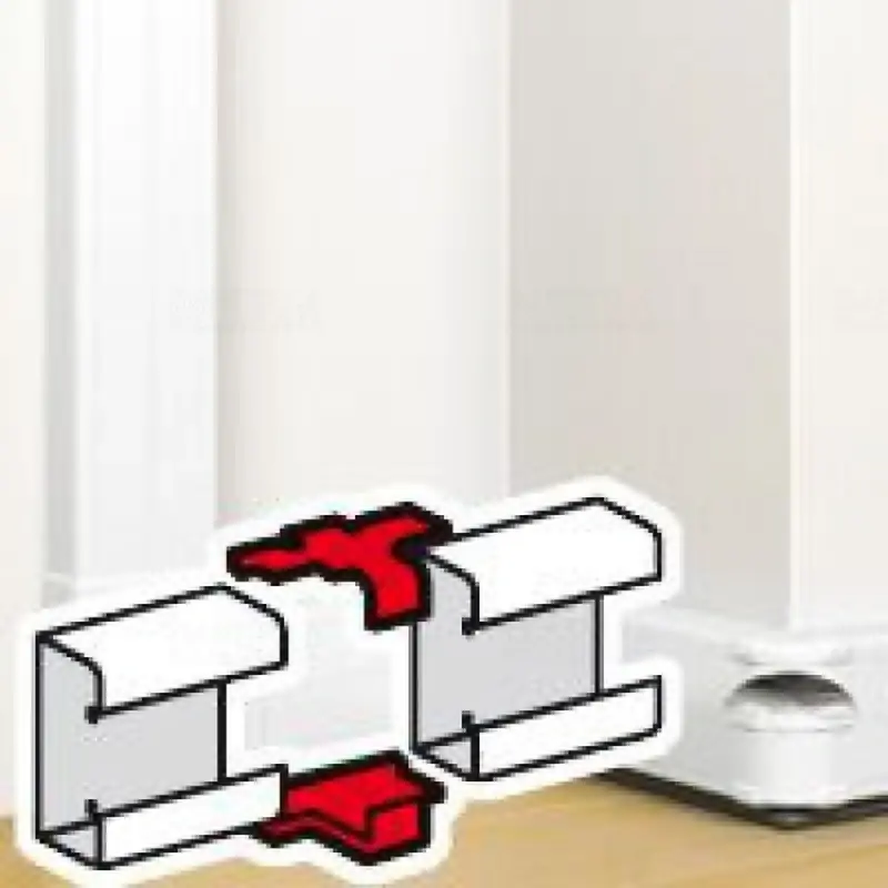 Kiváló minőség Legrand 075663 DLP csatorna összekötő elem bepattintható kábelcsatornához, 145x50mm, fehér