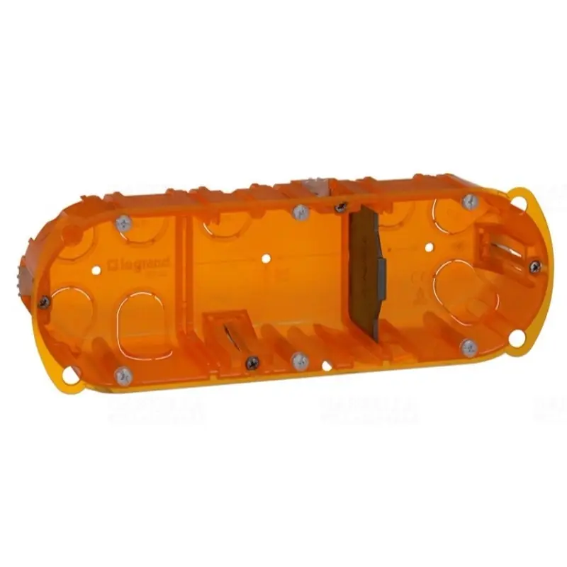 Legrand 080103 Batibox süllyesztődoboz univerzális hármas doboz, 40mm mély Akció