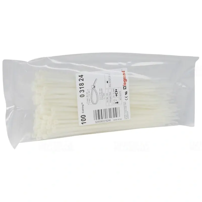 Legrand 031824 Colring Kábelkötegelő 180x3,5 natúr Újdonság