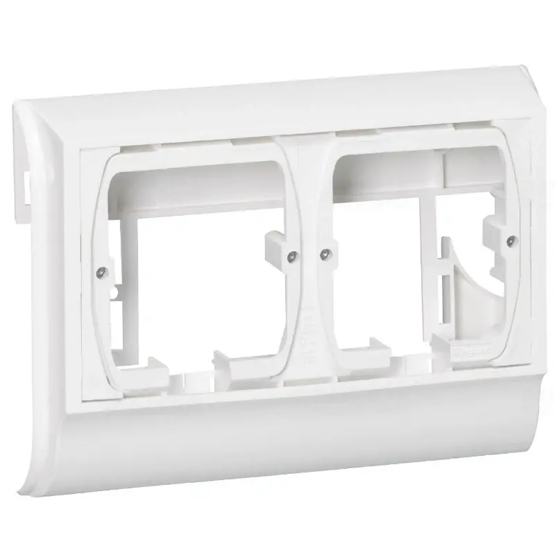 Legrand 031698 DLP mini O60 szerelvénykeret 2-es 80/120x20mm csatornához Ingyenes szállítás